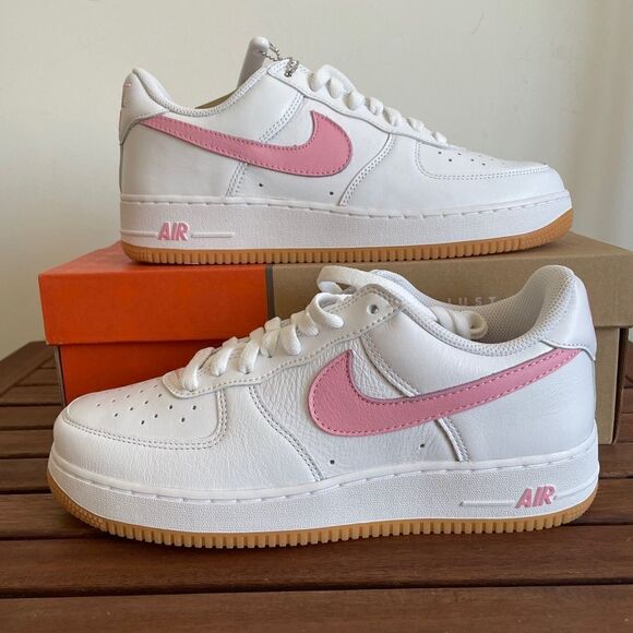 Nike Air Force 1 Low Retro Color of the Month Pink Gum Women 10.5(DM0576-101) - Picture 1 of 17